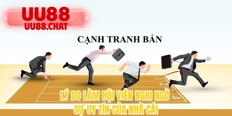 Lý do làm hội viên nghi ngờ sự uy tín của nhà cái 